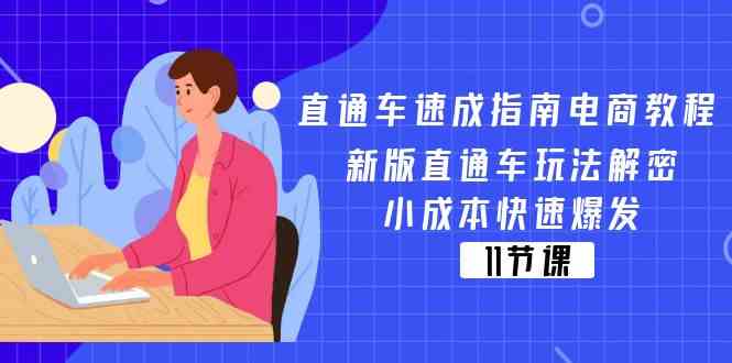 直通车速成指南电商教程：新版直通车玩法解密，小成本快速爆发（11节）-硕飞聊项目