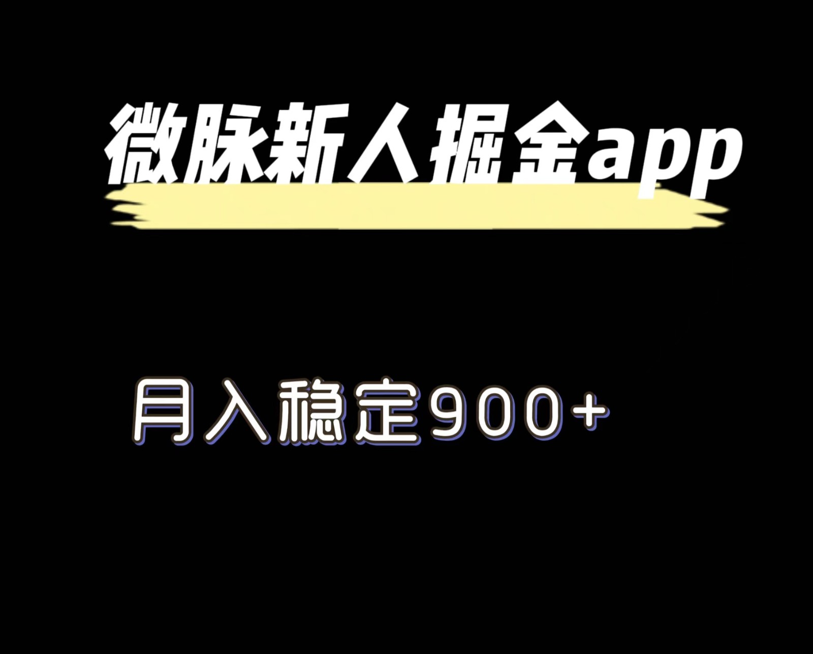 最新微脉长久项目，拉新掘金，月入稳定900+-硕飞聊项目