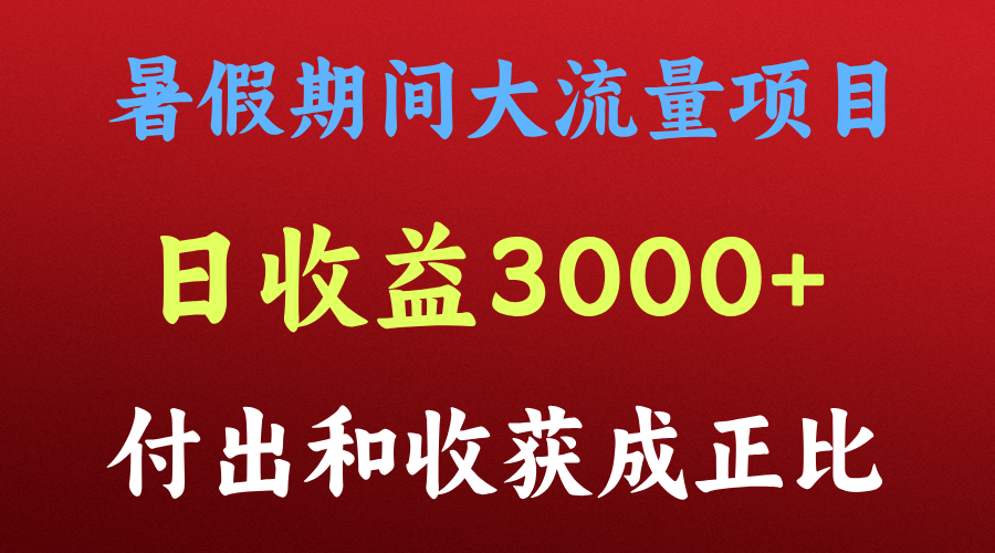 一天收益3000+，暑假期间， 这个项目才是真火-硕飞聊项目