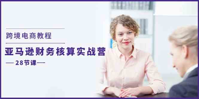 跨境电商教程：亚马逊财务核算实战营（28节课）-硕飞聊项目