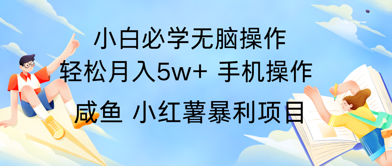 全网首发2024最暴利手机操作项目，简单无脑操作，每单利润最少500+-硕飞聊项目