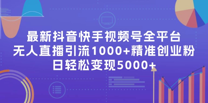 （11970期）最新抖音快手视频号全平台无人直播引流1000+精准创业粉，日轻松变现5000+-硕飞聊项目