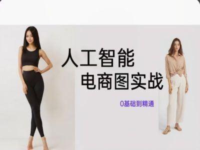 人工智能SD电商图实战，ai绘图0基础到精通-硕飞聊项目