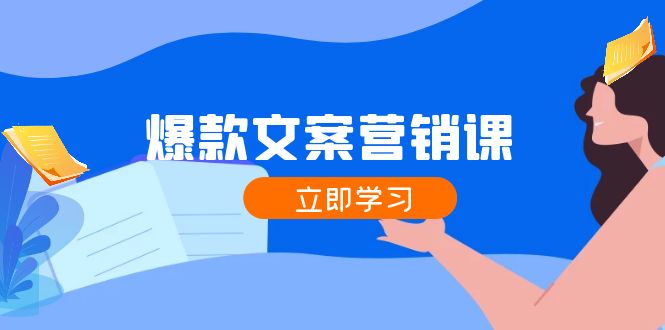 爆款文案营销课：公域转私域，涨粉成交一网打尽，各行业人士必备-硕飞聊项目