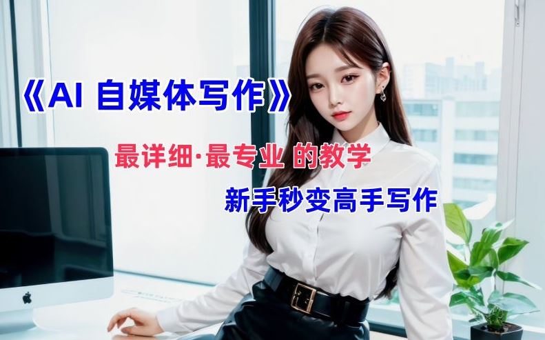 AI自媒体文章创作全网最详细教程，新手秒变写作高手，多方位发展-硕飞聊项目