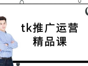 tk推广运营精品课-tiktok跨境电商教程-硕飞聊项目
