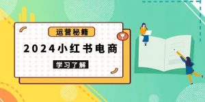 (13789期)2024小红书电商教程,从入门到实战,教你有效打造爆款店铺,掌握选品技巧-硕飞聊项目